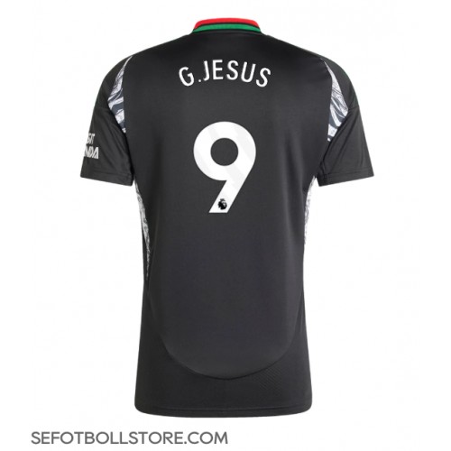 Arsenal Gabriel Jesus #9 Replika Bortatröja 2024-25 Kortärmad